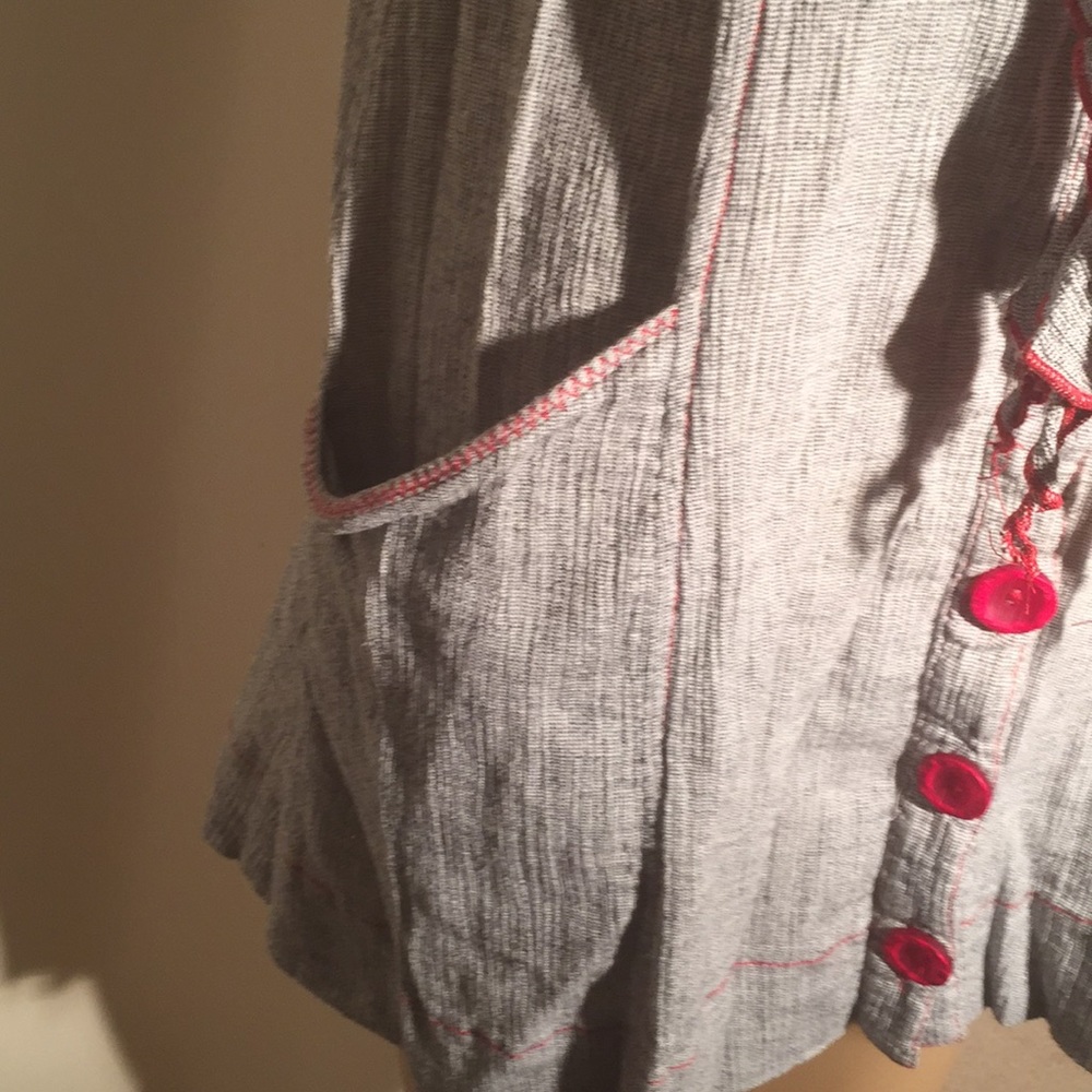 Fun Fun Fun Mini Dress! Button Down! - image 3